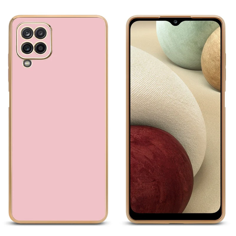 Cadorabo Hülle kompatibel mit Samsung Galaxy A12 / M12 TPU Silikon Case Cover