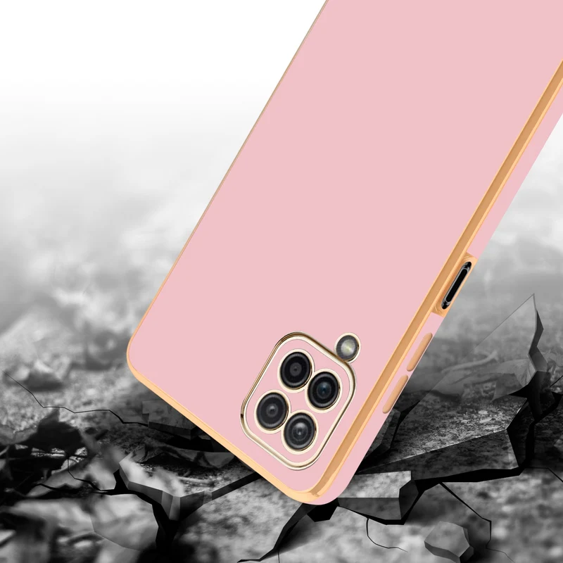 Cadorabo Hülle kompatibel mit Samsung Galaxy A12 / M12 TPU Silikon Case Cover