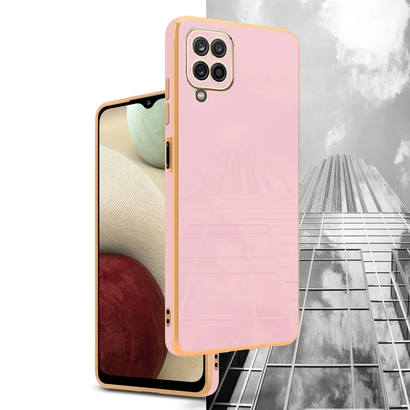 Cadorabo Hülle kompatibel mit Samsung Galaxy A12 / M12 TPU Silikon Case Cover