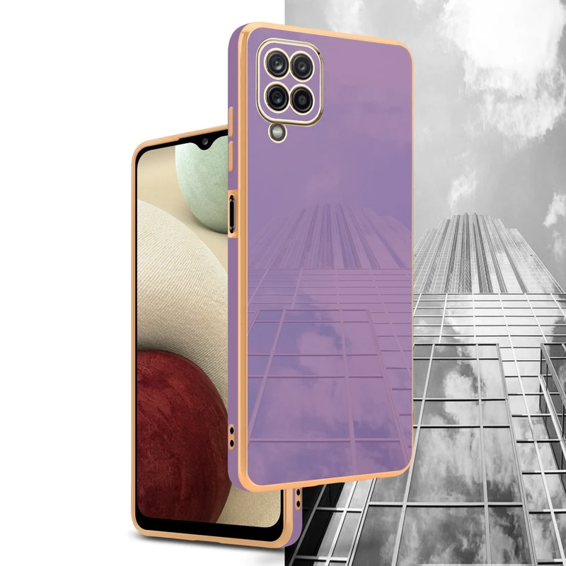 Cadorabo Hülle kompatibel mit Samsung Galaxy A12 / M12 TPU Silikon Case Cover