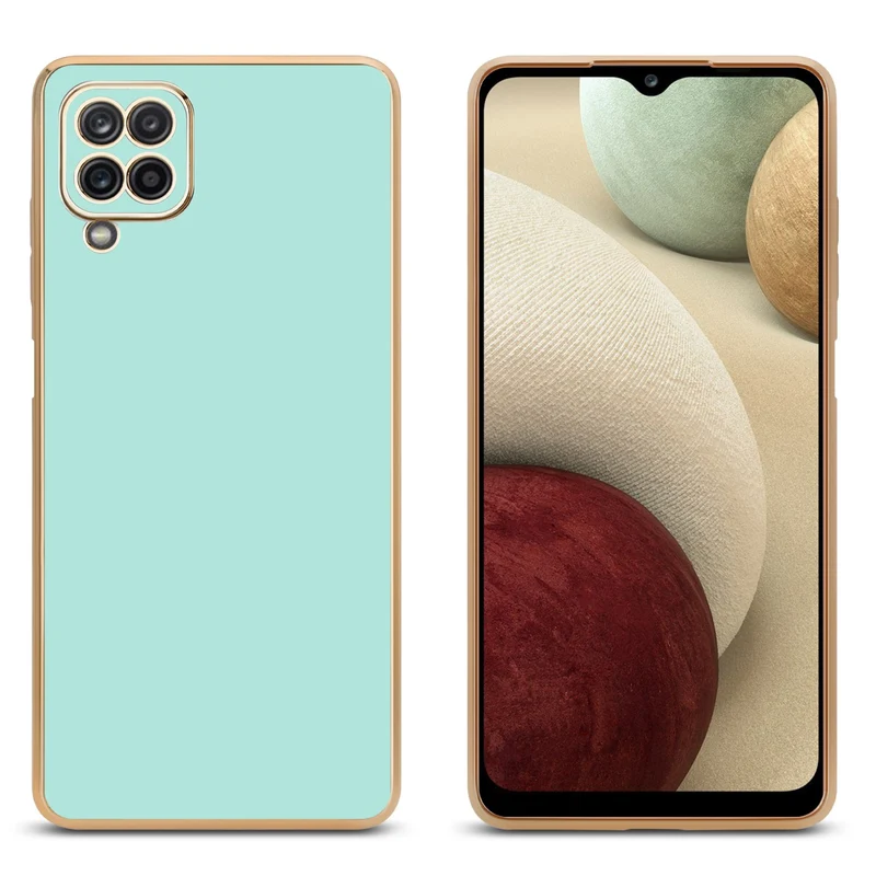 Cadorabo Hülle kompatibel mit Samsung Galaxy A12 / M12 TPU Silikon Case Cover