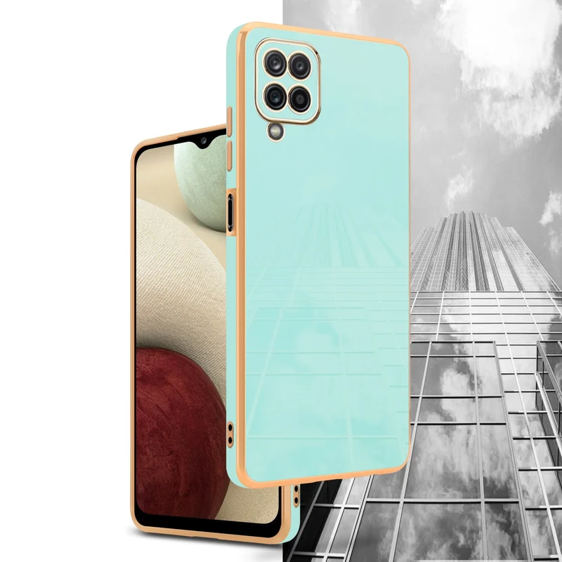 Cadorabo Hülle kompatibel mit Samsung Galaxy A12 / M12 TPU Silikon Case Cover