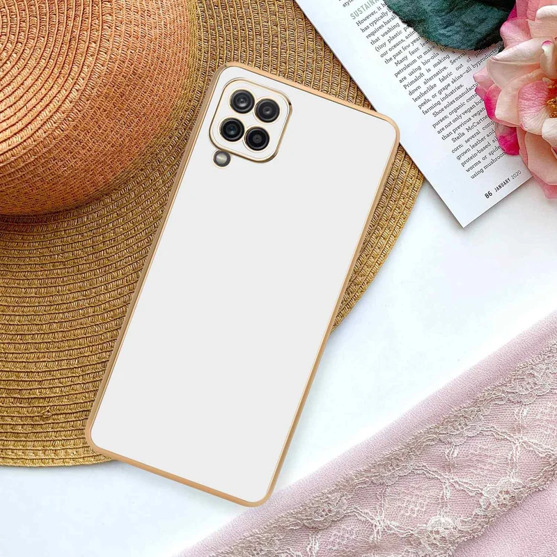 Cadorabo Hülle kompatibel mit Samsung Galaxy A12 / M12 TPU Silikon Case Cover