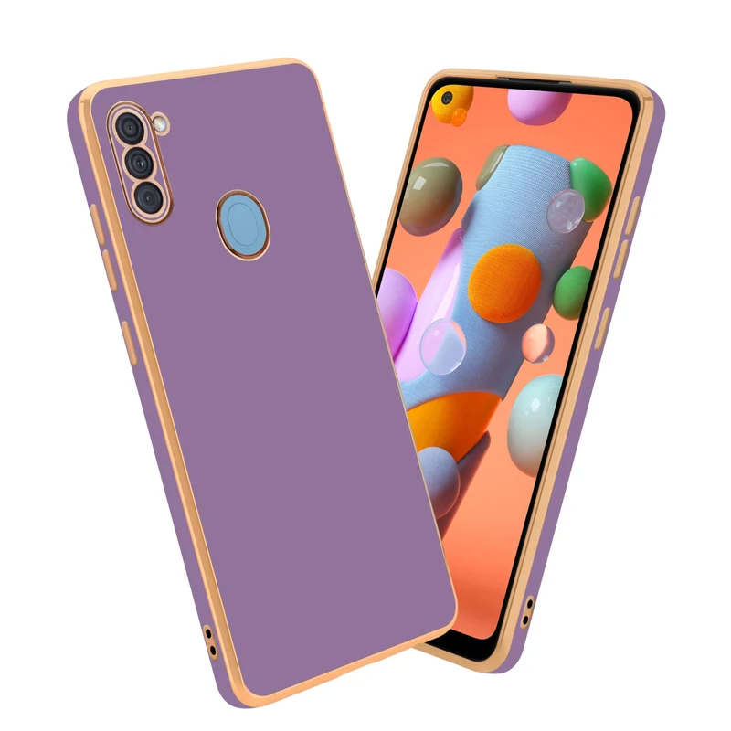 Cadorabo Hülle kompatibel mit Samsung Galaxy A11 / M11 TPU Silikon Case Cover