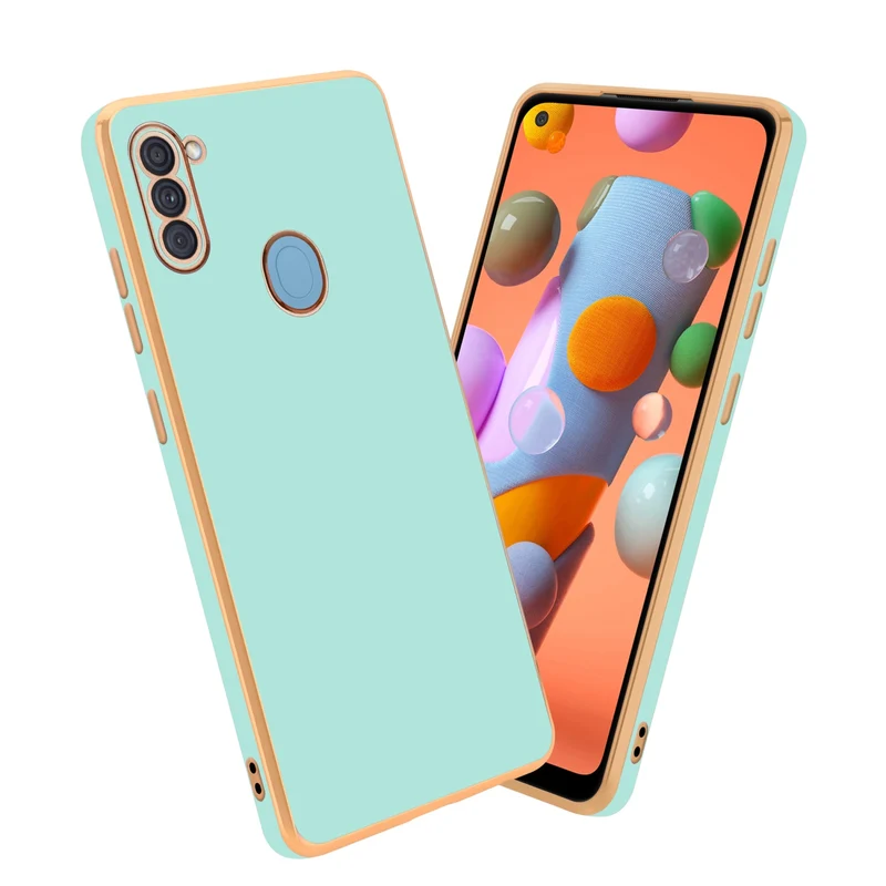 Cadorabo Hülle kompatibel mit Samsung Galaxy A11 / M11 TPU Silikon Case Cover