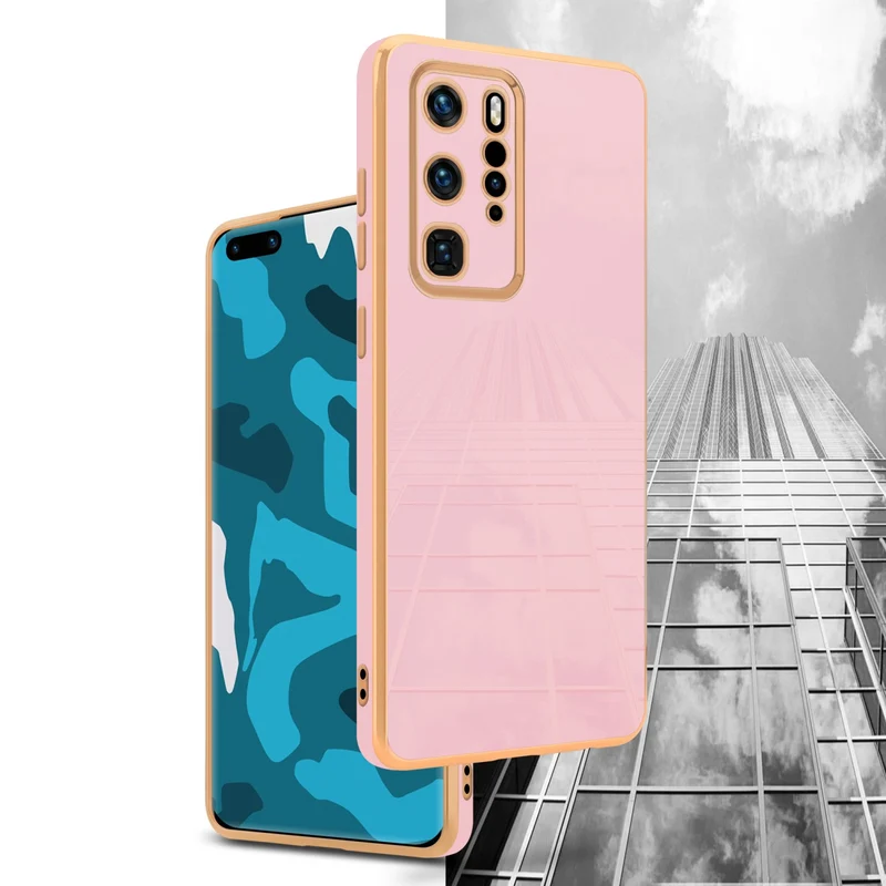 Cadorabo Hülle kompatibel mit Huawei P40 PRO / P40 PRO+ TPU Silikon Case Cover