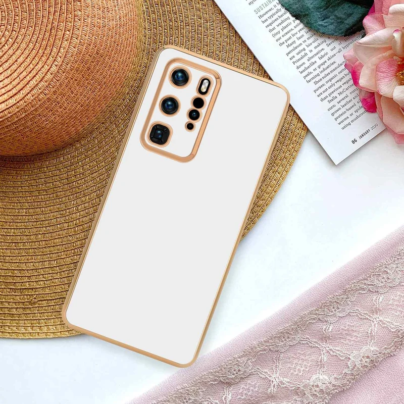 Cadorabo Hülle kompatibel mit Huawei P40 PRO / P40 PRO+ TPU Silikon Case Cover