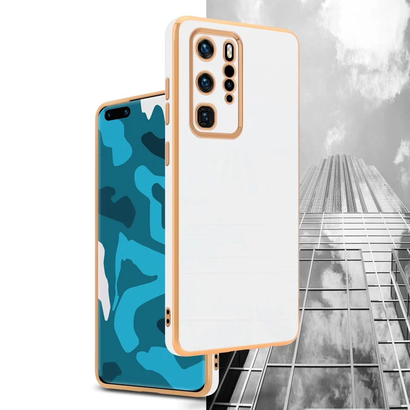Cadorabo Hülle kompatibel mit Huawei P40 PRO / P40 PRO+ TPU Silikon Case Cover
