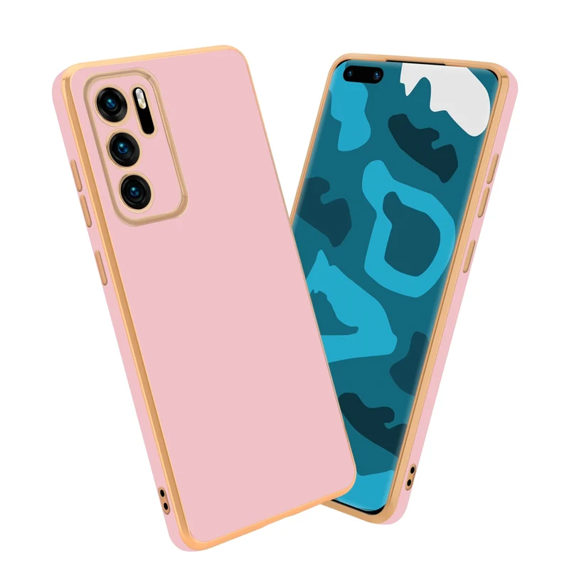 Cadorabo Hülle kompatibel mit Huawei P40 TPU Silikon Case Cover