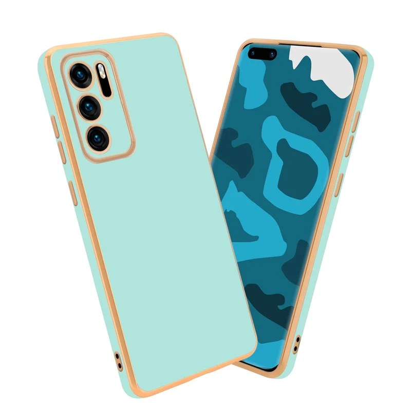 Cadorabo Hülle kompatibel mit Huawei P40 TPU Silikon Case Cover