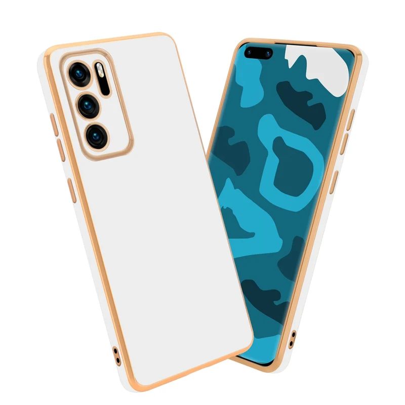 Cadorabo Hülle kompatibel mit Huawei P40 TPU Silikon Case Cover