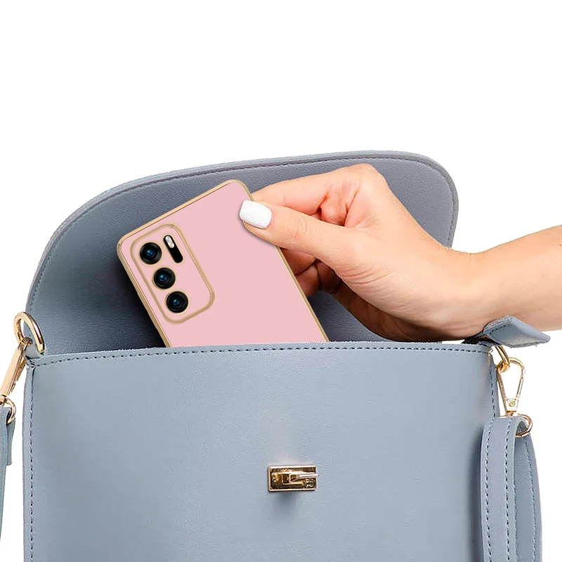 Cadorabo Hülle kompatibel mit Huawei P40 TPU Silikon Case Cover