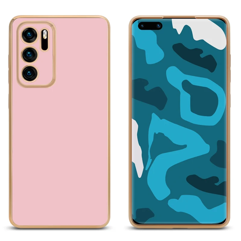 Cadorabo Hülle kompatibel mit Huawei P40 TPU Silikon Case Cover