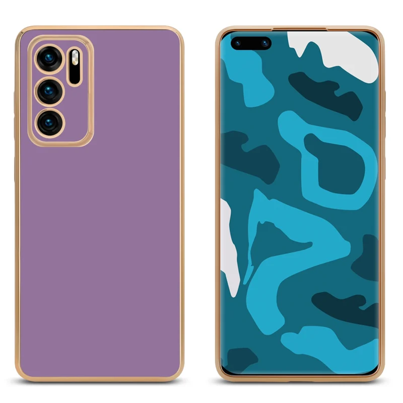 Cadorabo Hülle kompatibel mit Huawei P40 TPU Silikon Case Cover