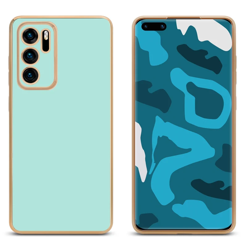 Cadorabo Hülle kompatibel mit Huawei P40 TPU Silikon Case Cover