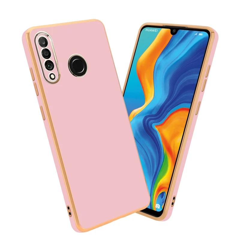 Cadorabo Hülle kompatibel mit Huawei P30 LITE TPU Silikon Case Cover