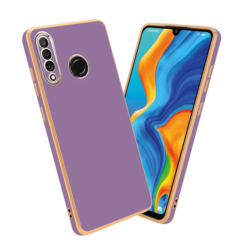Cadorabo Hülle kompatibel mit Huawei P30 LITE TPU Silikon Case Cover