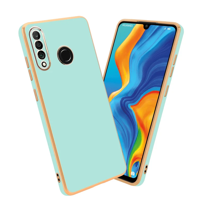 Cadorabo Hülle kompatibel mit Huawei P30 LITE TPU Silikon Case Cover