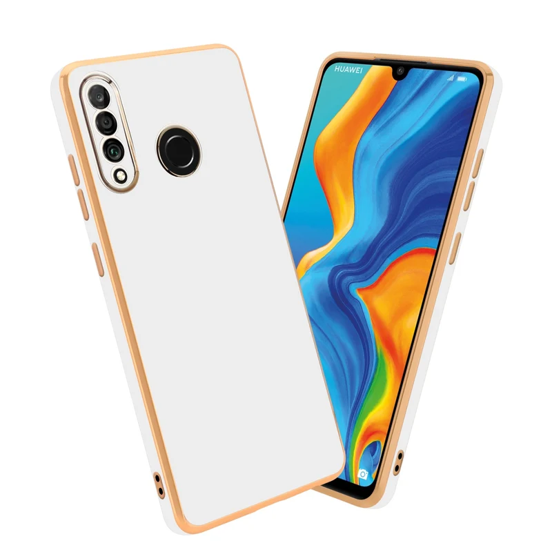 Cadorabo Hülle kompatibel mit Huawei P30 LITE TPU Silikon Case Cover