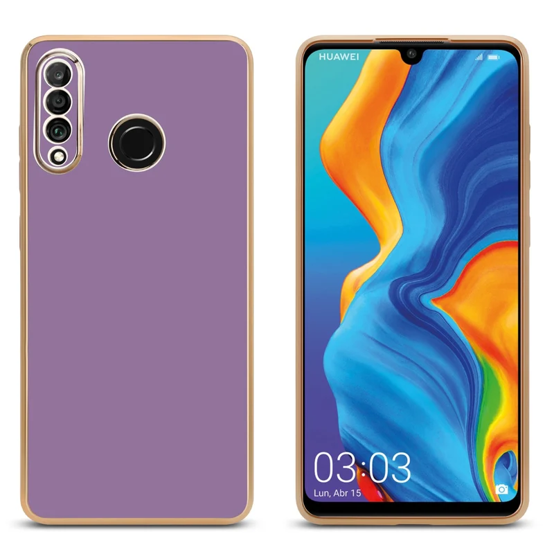 Cadorabo Hülle kompatibel mit Huawei P30 LITE TPU Silikon Case Cover