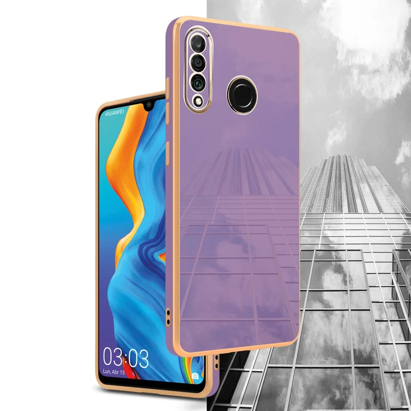Cadorabo Hülle kompatibel mit Huawei P30 LITE TPU Silikon Case Cover