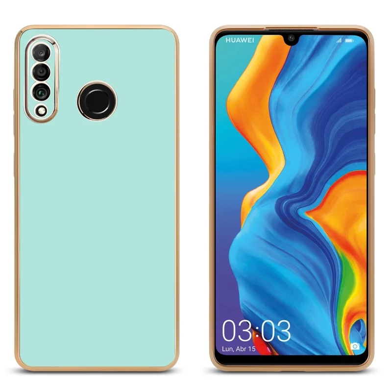 Cadorabo Hülle kompatibel mit Huawei P30 LITE TPU Silikon Case Cover