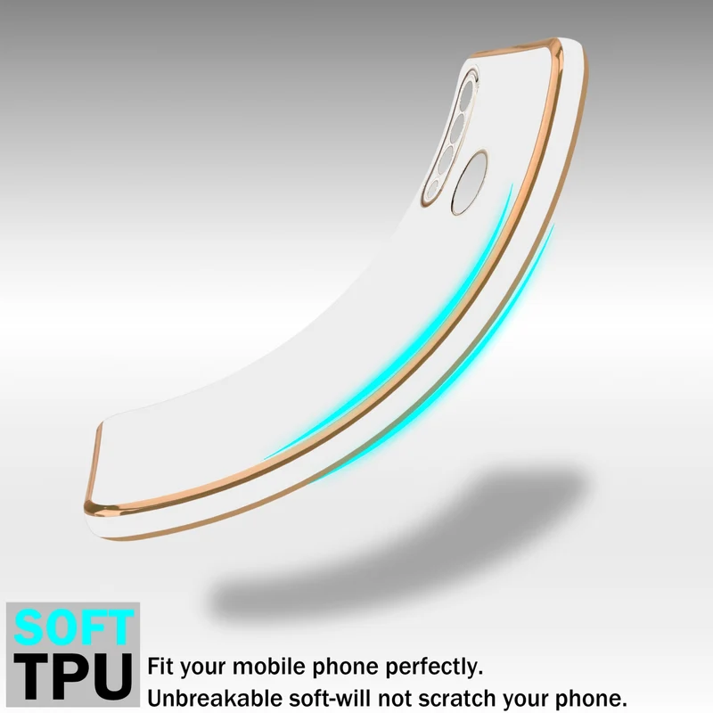 Cadorabo Hülle kompatibel mit Huawei P30 LITE TPU Silikon Case Cover