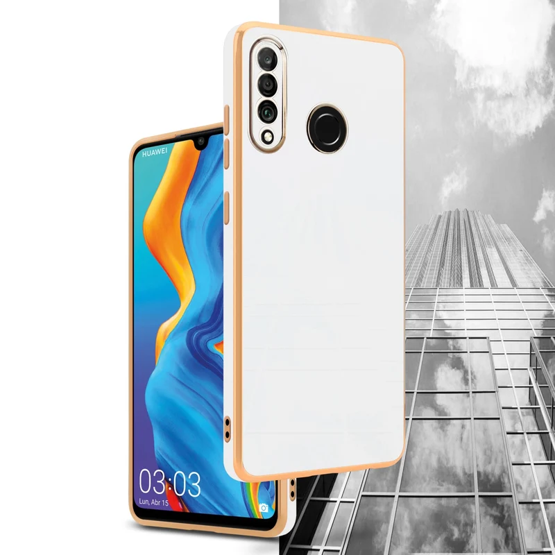 Cadorabo Hülle kompatibel mit Huawei P30 LITE TPU Silikon Case Cover