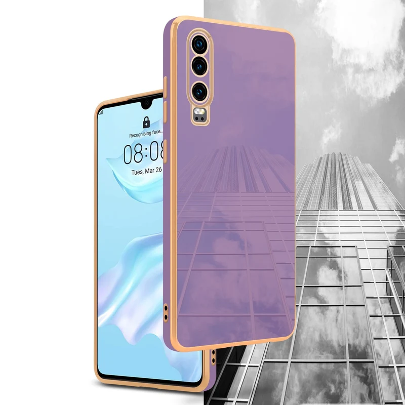 Cadorabo Hülle kompatibel mit Huawei P30 TPU Silikon Case Cover
