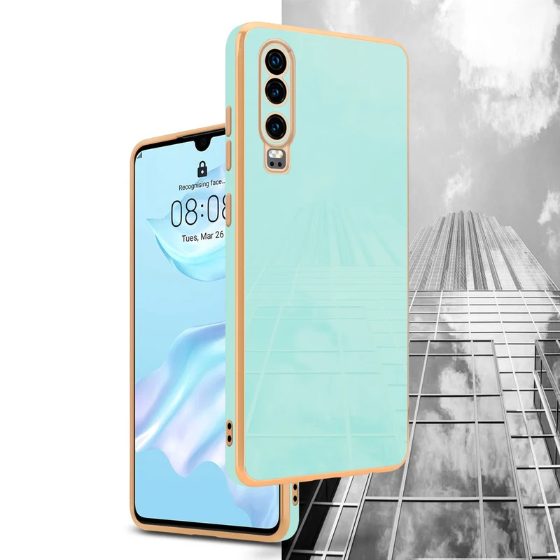 Cadorabo Hülle kompatibel mit Huawei P30 TPU Silikon Case Cover