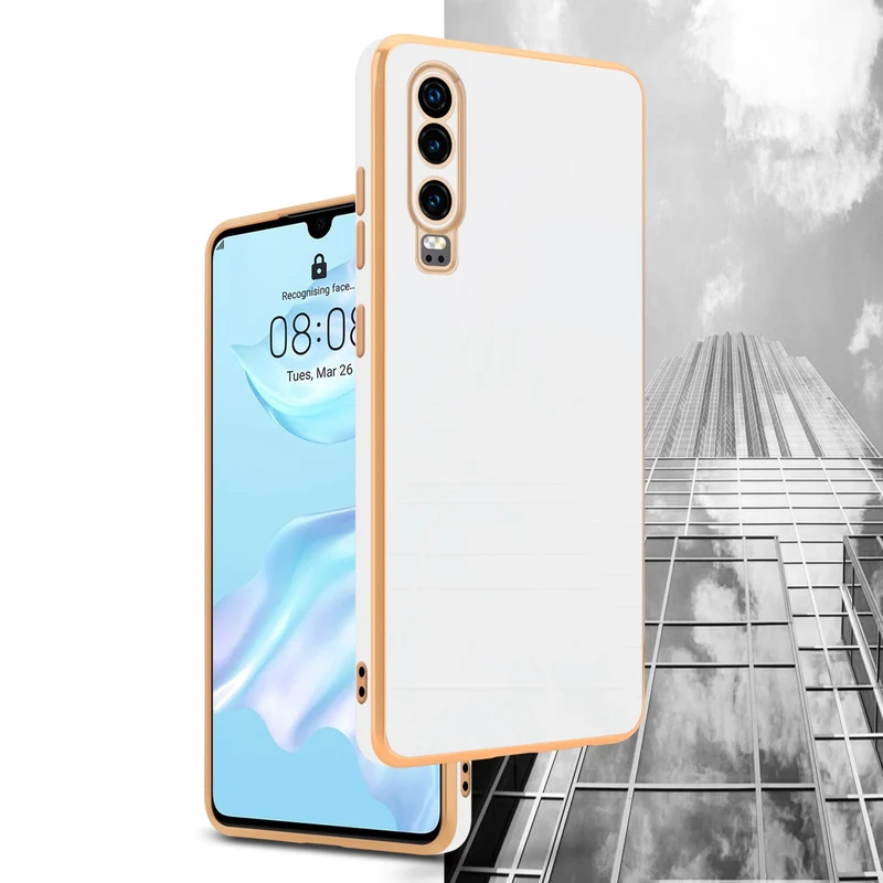 Cadorabo Hülle kompatibel mit Huawei P30 TPU Silikon Case Cover