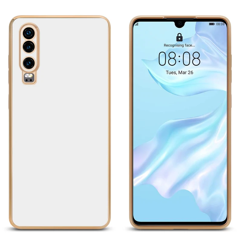 Cadorabo Hülle kompatibel mit Huawei P30 TPU Silikon Case Cover