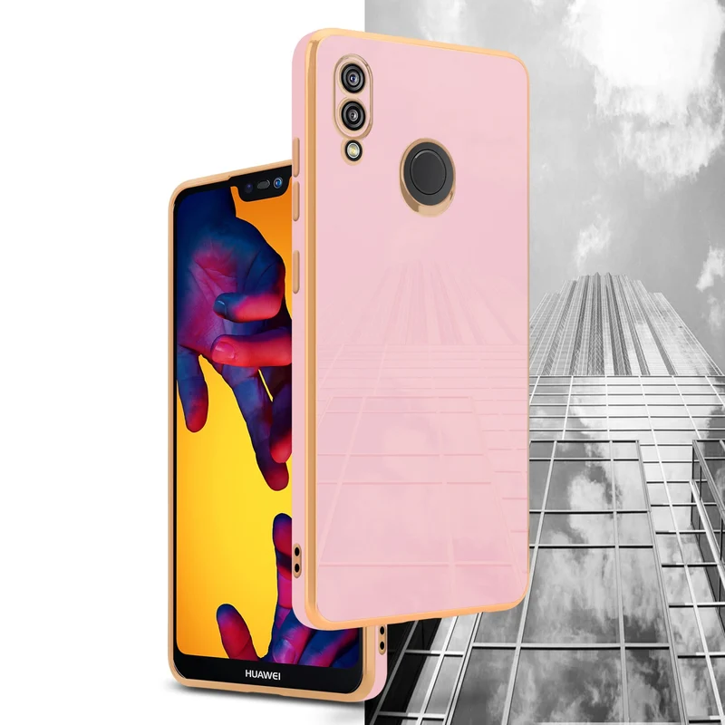 Cadorabo Hülle kompatibel mit Huawei P20 LITE 2018 / NOVA 3E TPU Silikon Case Cover