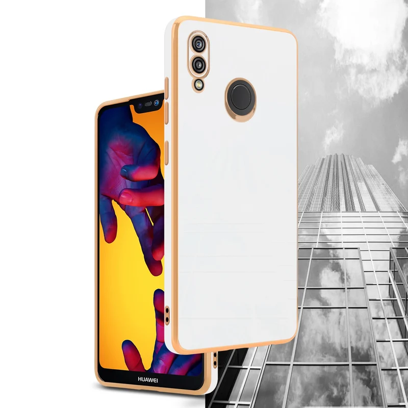 Cadorabo Hülle kompatibel mit Huawei P20 LITE 2018 / NOVA 3E TPU Silikon Case Cover