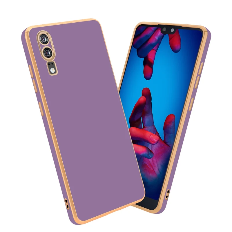 Cadorabo Hülle kompatibel mit Huawei P20 TPU Silikon Case Cover