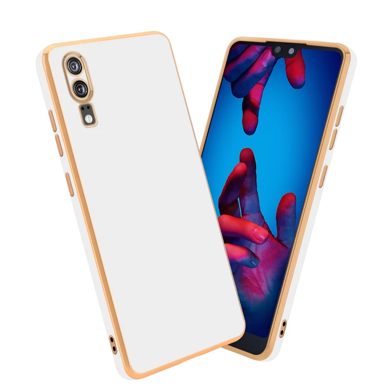 Cadorabo Hülle kompatibel mit Huawei P20 TPU Silikon Case Cover