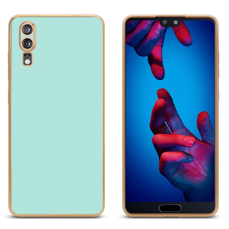 Cadorabo Hülle kompatibel mit Huawei P20 TPU Silikon Case Cover