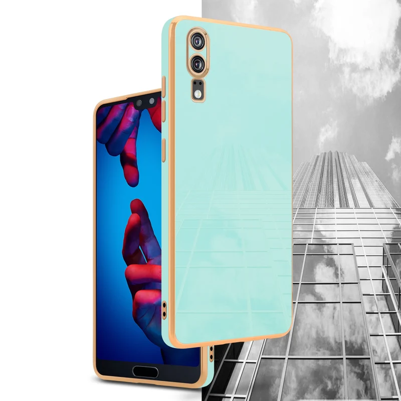 Cadorabo Hülle kompatibel mit Huawei P20 TPU Silikon Case Cover