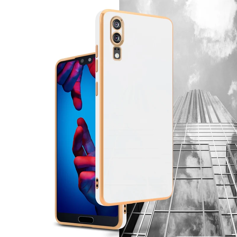 Cadorabo Hülle kompatibel mit Huawei P20 TPU Silikon Case Cover