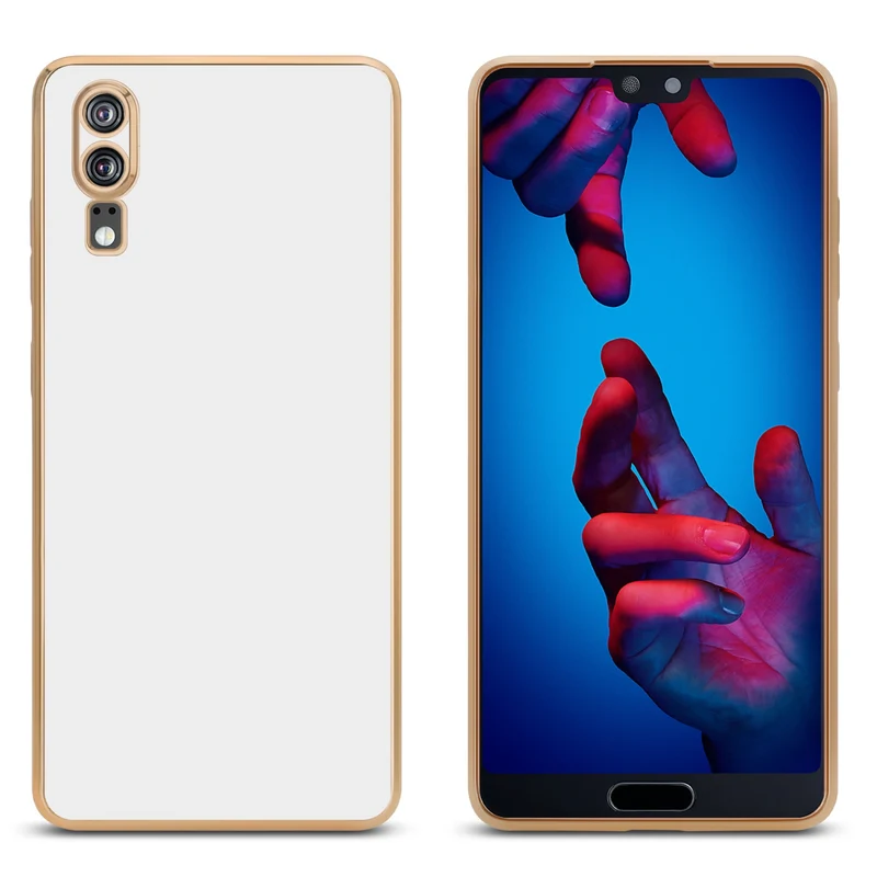 Cadorabo Hülle kompatibel mit Huawei P20 TPU Silikon Case Cover