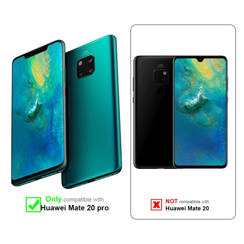 Cadorabo Hülle kompatibel mit Huawei MATE 20 PRO TPU Silikon Case Cover