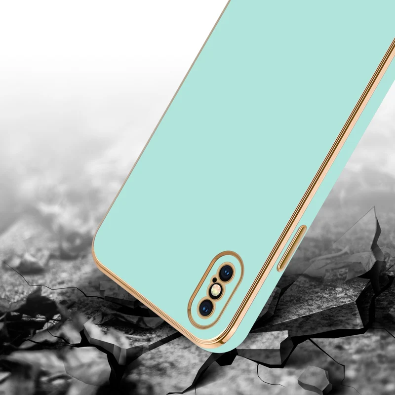 Cadorabo Hülle kompatibel mit Apple iPhone XS MAX TPU Silikon Case Cover