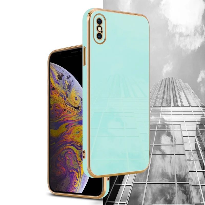 Cadorabo Hülle kompatibel mit Apple iPhone XS MAX TPU Silikon Case Cover