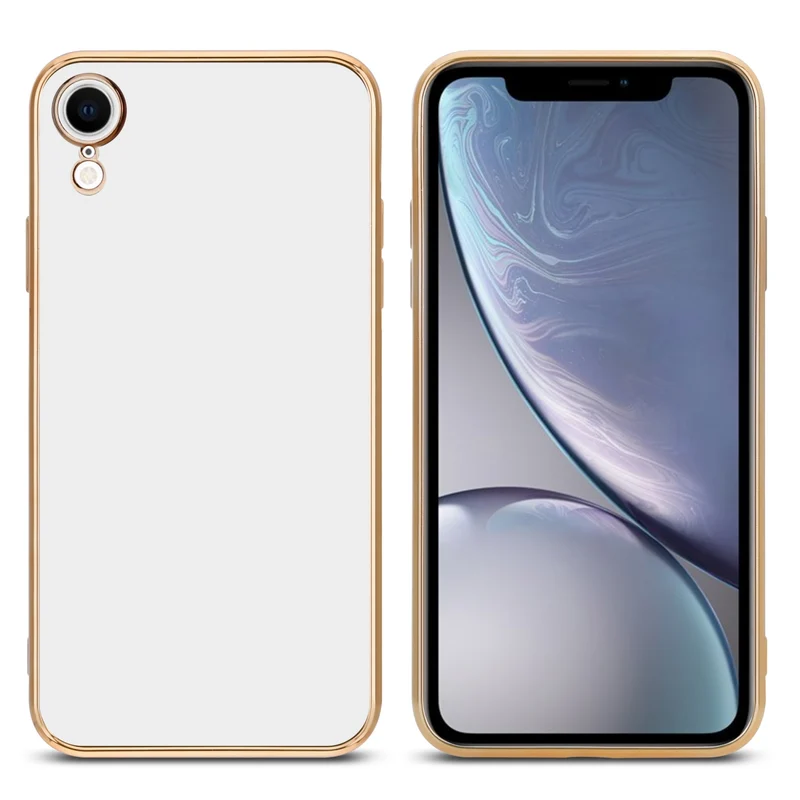 Cadorabo Hülle kompatibel mit Apple iPhone XR TPU Silikon Case Cover