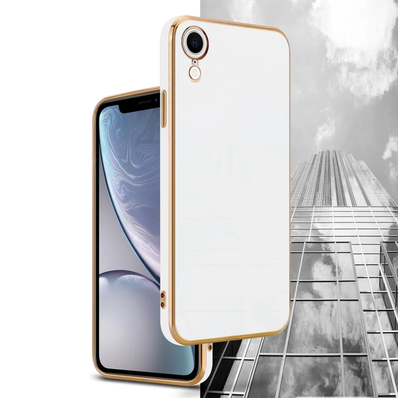 Cadorabo Hülle kompatibel mit Apple iPhone XR TPU Silikon Case Cover