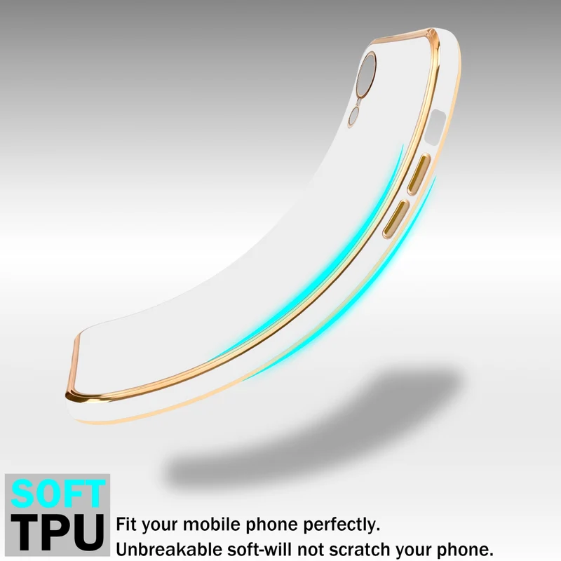 Cadorabo Hülle kompatibel mit Apple iPhone XR TPU Silikon Case Cover