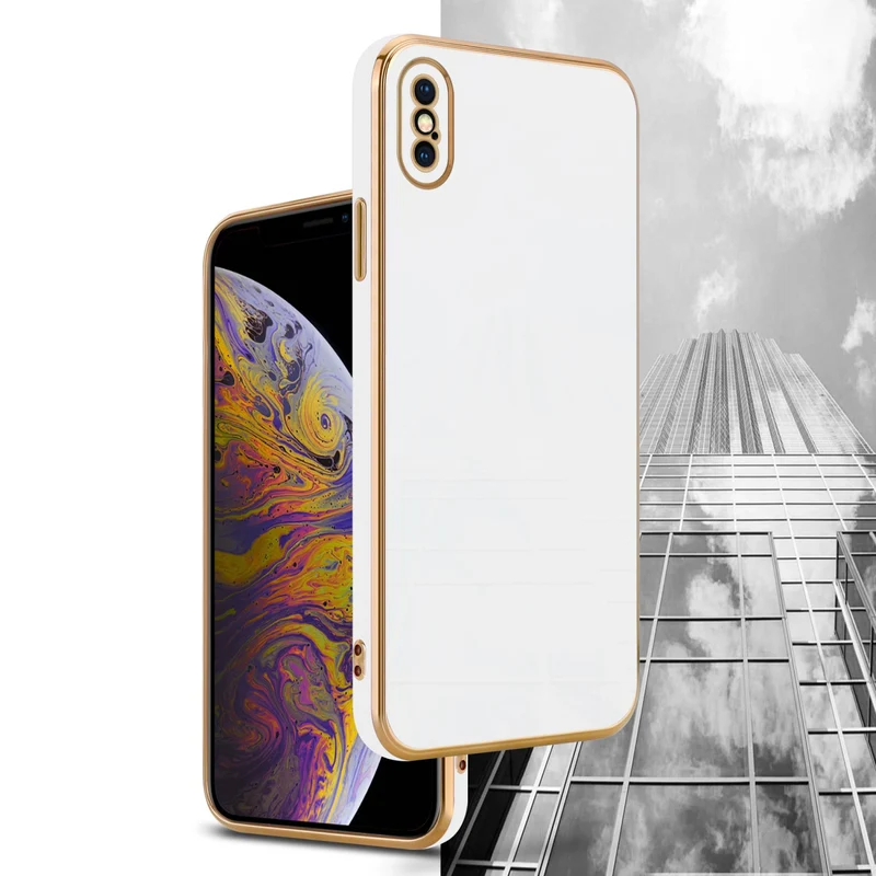 Cadorabo Hülle kompatibel mit Apple iPhone X / XS TPU Silikon Case Cover