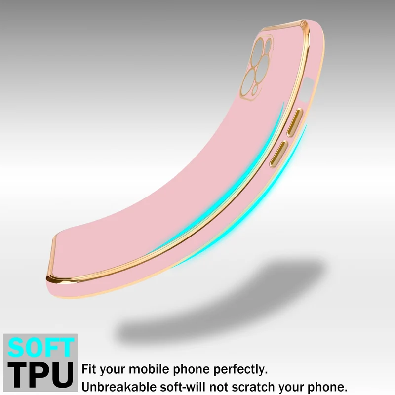 Cadorabo Hülle kompatibel mit Apple iPhone 13 PRO TPU Silikon Case Cover