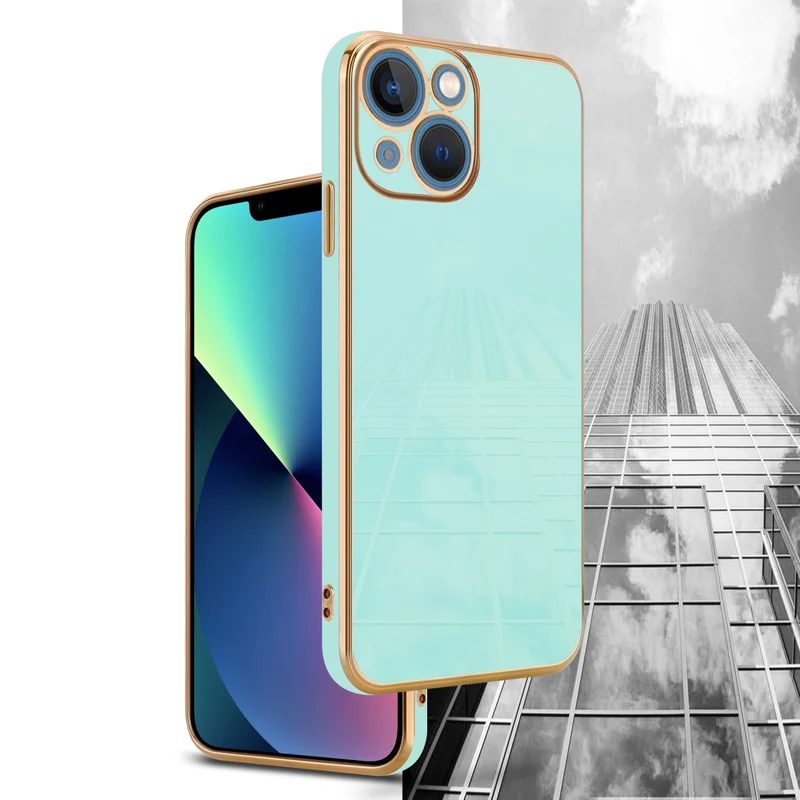 Cadorabo Hülle kompatibel mit Apple iPhone 13 TPU Silikon Case Cover