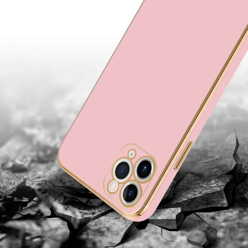 Cadorabo Hülle kompatibel mit Apple iPhone 12 PRO MAX TPU Silikon Case Cover